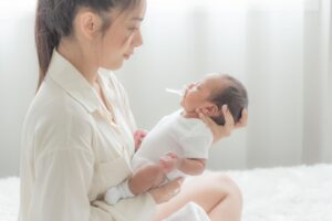 Confinement soup for new mother newborn baby